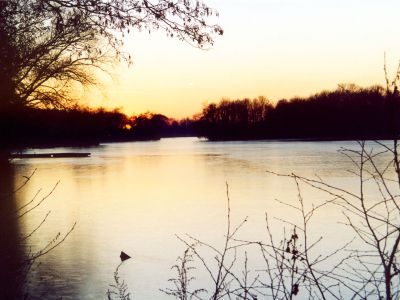 Der wundervolle Pröbsting-See direkt vor der Tür
